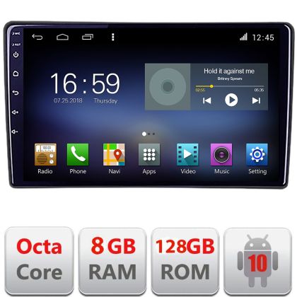 Navigatie Citroen Berlingo Opel Combo 2021- Octa Core cu Android Radio Bluetooth Internet GPS WIFI DSP 8+128GB 4G