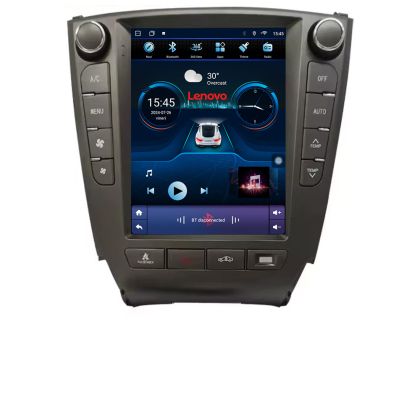 Navigáció Lexus IS 2005-2012 Lenovo Tesla Qled 9.7" Octacore 4G RAM 64G HDD 4G DSP Carplay Android Auto 360° kamerák Bluetooth