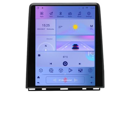 Navigatie Renault Clio 5 high Edonav Tesla Qled 9.7",Octacore,4Gb RAM,32Gb,4G,DSP,Carplay,Android Auto, 360, fibra optica, coaxial,Bluetooth