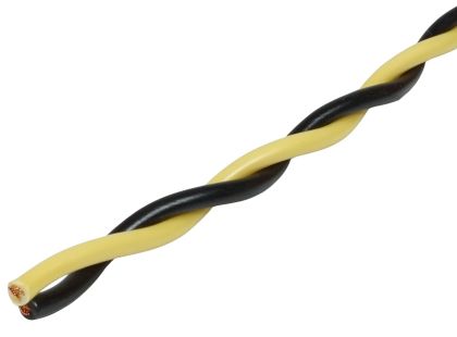 Sodrott hangszórókábel tekercs 2x 1,5 mm²x100m Audio System Z-TSC 1.5 BK-YE