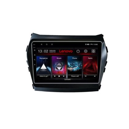 Navigatie Hyundai Santa Fe IX45 2012-2017 Lenovo Kit-209 8 core QLED 2K 4+64 360 Android Waze USB Navigatie Internet Youtube Radio