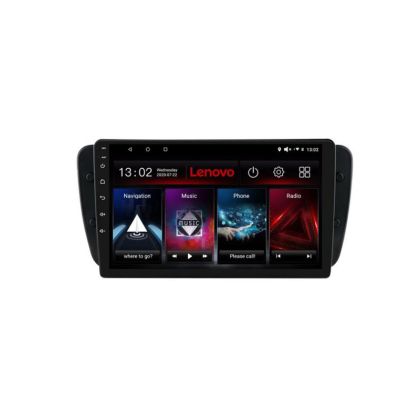 Navigatie Seat Ibiza 2008-2014 Lenovo Kit-246 8 core QLED 2K 4+64 360 Android Waze USB Navigatie Internet Youtube Radio