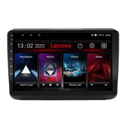 Navigáció Jeep Grand Cherokee 2014-2019 Lenovo Kit-JGG 8 magos 6+128 GB Android Waze USB Internet Navigáció Youtube Rádió
