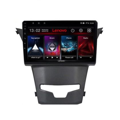 Navigatie Ssangyong Korando 2014-2019 Lenovo Kit-1159 8 core 6+128 GB Android Waze USB Navigatie Internet Youtube Radio