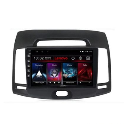 Navigatie Hyundai Elantra 2007-2011 Lenovo Kit-2009 8 core 6+128 GB Android Waze USB Navigatie Internet Youtube Radio