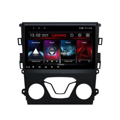 Navigáció Ford Mondeo 2013-2020 Lenovo Kit-377 8 magos 6+128 GB Android Waze USB Internet Navigáció Youtube Rádió