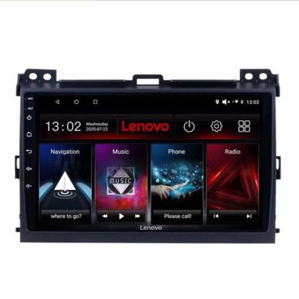 Navigatie Toyota Prado 2007- Lenovo Kit-456 8 core 6+128 GB Android Waze USB Navigatie Internet Youtube Radio v1