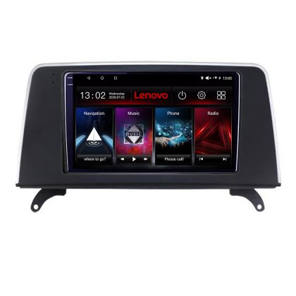 Navigáció BMW X5 X6 2009-2014 CIC 8 magos QLED 2K 8+256 360 Android Waze USB Internet Navigáció Youtube Rádió Lenovo