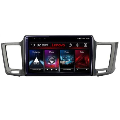 Navigáció Toyota RAV4 Lenovo Kit-247 8 magos QLED 2K 8+256 360 Android Waze USB Internet Navigáció Youtube Rádió