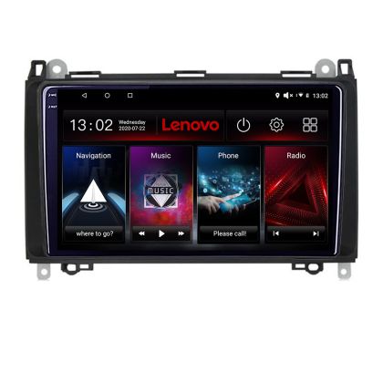 Navigáció Mercedes VW Lenovo Kit-068 8 magos QLED 2K 8+256 360 Android Waze USB Internet Navigáció Youtube Rádió v1