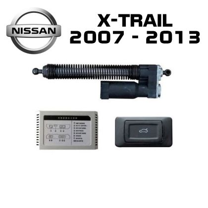 Automatikus csomagtartó-emelő és -záró rendszer gombbal és kulccsal Nissan X-Trail T31 2007 - 2013