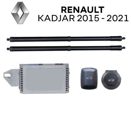 Automatikus csomagtartó-emelő és -záró rendszer gombbal és kulccsal Renault Kadjar 2015 - 2021