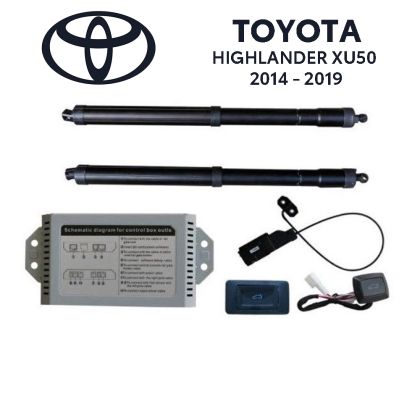 Automatikus csomagtartó-emelő és -záró rendszer gombbal és kulccsal Toyota Highlander XU50 2014-19