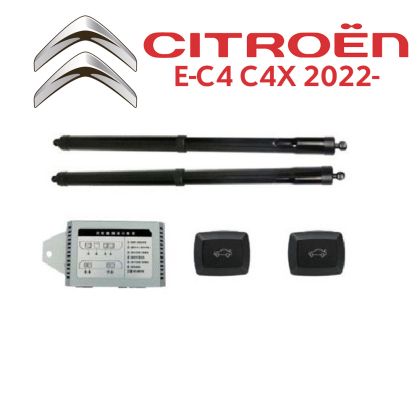 Automatikus csomagtartó-emelő és -záró rendszer gombbal és kulccsal Citroen e-C4 C4X 2022 -