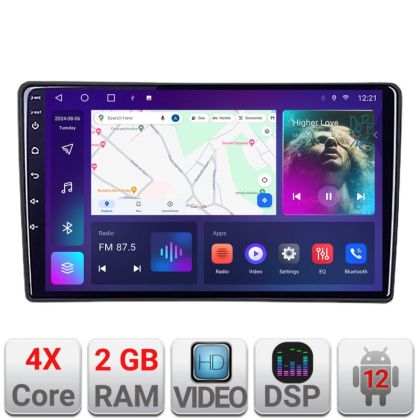 Navigatie universala 2din 9 inch 2+32 GB Android Waze USB Navigatie Internet Youtube Radio A-2din-1 
