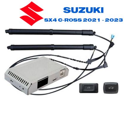 Automatikus csomagtartó-emelő és -záró rendszer gombbal és kulccsal Suzuki SX4 S-Cross 2021-2023