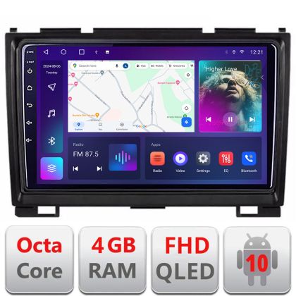 Navigáció Hummer H2 2008-2009 évjárat között Android QLED képernyő Octa Core 4+64 Carplay Android Auto KIT-H2+EDT-E310V3 v1