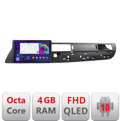 Navigáció Citroen C5 2008-2017 B-C5 Android Kijelző QLED Octa Core 4+64 CarPlay Android Auto KIT-C5+EDT-E310V3
