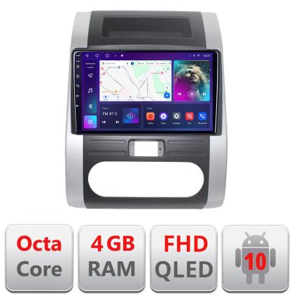 Nissan X-Trail 2007-2013 B-001 navigáció Android QLED képernyő octa core 4+64 Carplay android auto KIT-001+EDT-E310V3