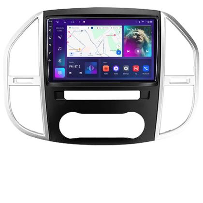 Navigatie Mercedes Vito w447 2016- Android Ecran QLED octa core 4+64 carplay android auto KIT-w447+EDT-E310V3