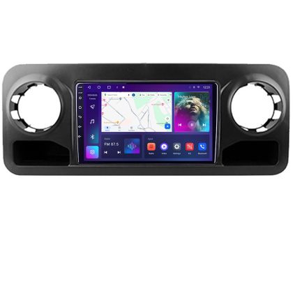 Navigatie Mercedes Sprinter 2018- Android Ecran QLED octa core 4+64 carplay android auto KIT-sprinter+EDT-E310V3