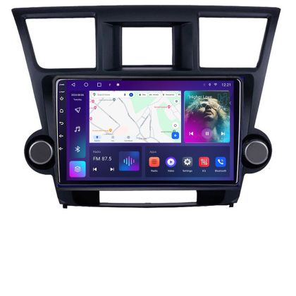 Navigatie Toyota Highlander 2007-2013 Android Ecran QLED octa core 4+64 carplay android auto KIT-highlander+EDT-E310V3