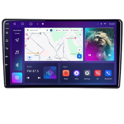 Navigáció Toyota Auris 2007-2013 B-auris-2013 Android QLED képernyő octa core 4+64 Carplay android autóskészlet-auris-2013+EDT-E310V3
