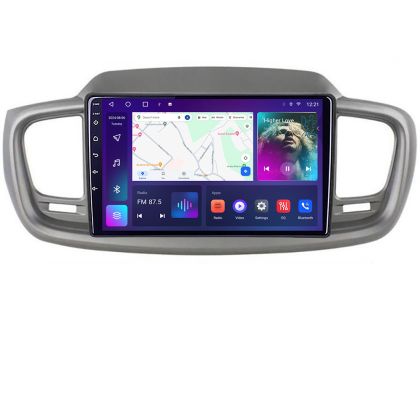 Navigáció Kia Sorento 2015-2018 B-6528 Android QLED képernyő octa core 4+64 Carplay android auto KIT-6528+EDT-E310V3