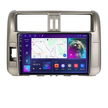 Navigáció Toyota Prado 2010-2013 B-347 Android Kijelző QLED Octa Core 4+64 CarPlay Android Auto KIT-347+EDT-E310V3