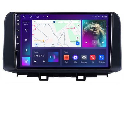 Navigáció Hyundai Kona B-1058 Android Kijelző QLED Octa Core 4+64 CarPlay Android Auto KIT-1058+EDT-E310V3