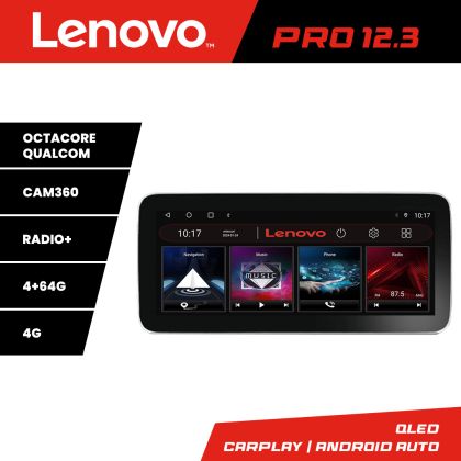 Dedikált navigáció Citroen DS5 Lenovo Qled 12.3 hüvelykes Octa Core 4+64 360 DSP ADAS Carplay android autórádió internet KIT-ds4+PRO-12.3-4+64
