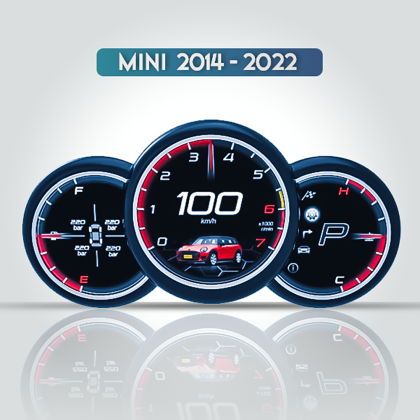 FULL HD digitális elektronikus órák MINI Cooper 2014-2023