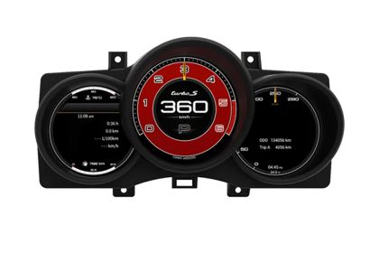 FULL HD digitális elektronikus órák Porsche Macan 2014-2018