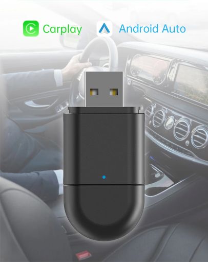 Modul Carplay Android Auto wireless pentru masini cu carplay sau android auto de fabrica CP-W6