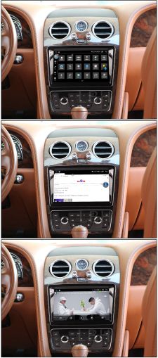 Navigație dedicată Bentley Continental 2012 - 2019, 8GB RAM, 128GB stocare, AHD, 4G, 5G, Wifi, Android