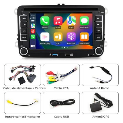 Navigație Universală Volkswagen Skoda Seat, 7 inci