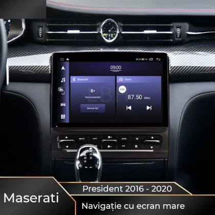 Navigație Maserati President 2016 - 2020, 9 inci, 8GB Ram, 128GB Stocare