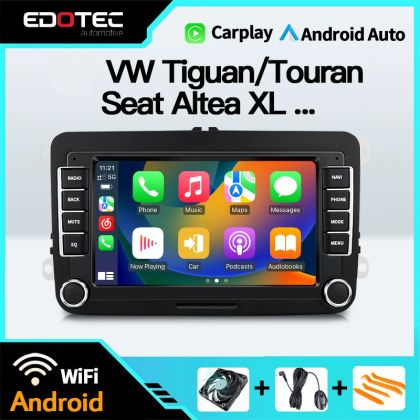 Navigáció Volkswagen Tiguan Touran Seat Altea XL, 7 hüvelyk, 2003 - 2017