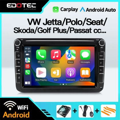 Navigáció Volkswagen Jetta Golf Plus Passat CC, 8 hüvelykes 2003 - 2017