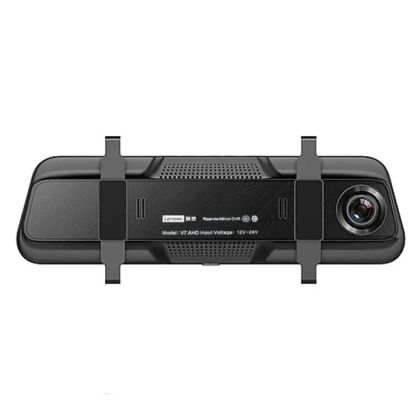 Tükör DVR kamerával Lenovo V7 9,66 hüvelykes képernyő 1080 elöl 1080p hátul Wifi holttérfigyelő Adas