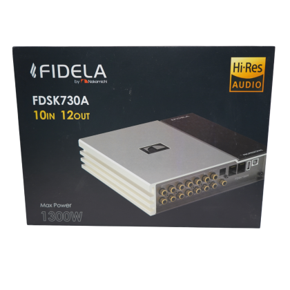 Nakamichi FDSK730A DSP erősítő, max. 920 watt, 12 csatorna, 10 optikai erősítő, USB, koaxiális, Hi-Res, BT,