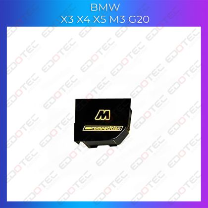 Lumini Ambientale BMW X3 X4 X5 M3 G20 logo M pentru consola centrală control telefon sau sistem original