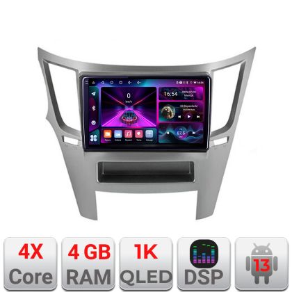 Navigáció Subru Legacy 2010-2015 A-458 4+64 InCell kijelző 1K Android Waze USB internet navigáció Youtube rádió