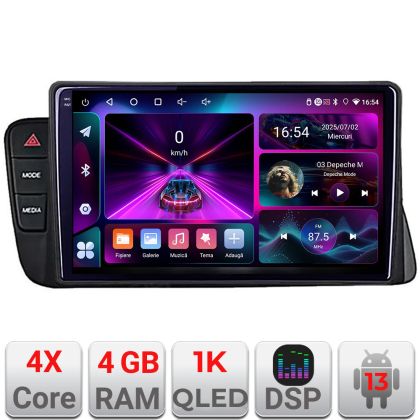 Audi A4 2008-2016 NEM MMI A-A4 4+64 InCell kijelző 1K Android Waze USB internet navigáció Youtube rádió