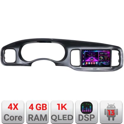 Navigáció Dodge Charger 2011-2014 dedikált Android rádió gps internet 4+64 InCell kijelző 1K töltőkészlet+EDT-E209-RK