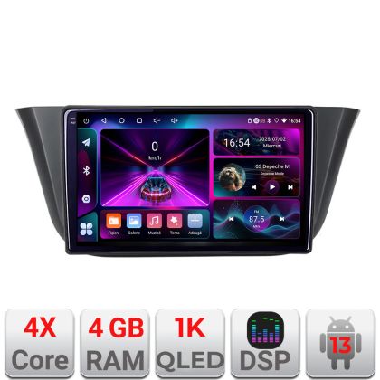 Iveco Daily navigáció 2019-es évjárat között - Android rádió gps internet 4 GB RAM, 64 GB ROM