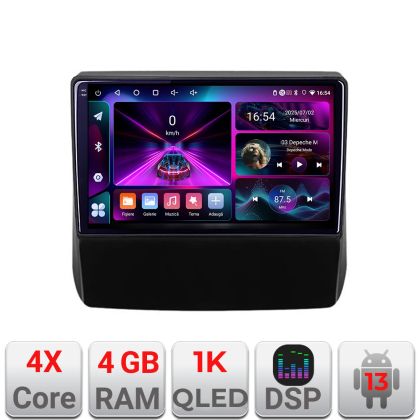 Navigatie Subaru Forester 2017-2020 A-forester20  4+64 InCell Display 1K Android Waze USB Navigatie Internet Youtube Radio