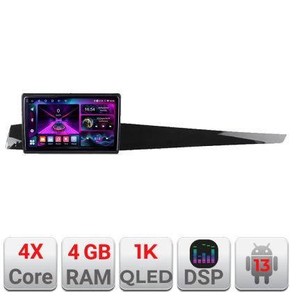 Renault Laguna 3 navigáció Android rádió gps internet 4+64 InCell kijelző 1K kit-laguna+EDT-E210-RK