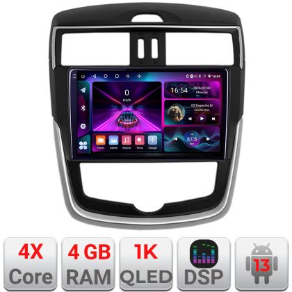 Navigáció Nissan Pulsar 2014-2018 Android rádió gps internet 4+64 InCell kijelző 1K KIT-pulsar+EDT-E209-RK