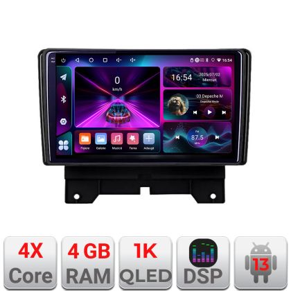 Navigáció Range Rover Sport 2005-2010 Android rádió gps internet 4+64 InCell kijelző 1K Kit-sport08+EDT-E209-RK